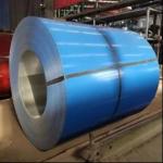 0.4mm Thickness PPGI Galvanized Steel Coil ISO Certificate Mill Edge RAL3005 for sale