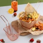 Long Handle Stainless Steel French Fries Fry Basket Kitchen Accessories