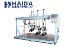 China PLC Furniture Testing Equipment Three Seat Sofa Durability Tester Multi Location Load Detection supplier