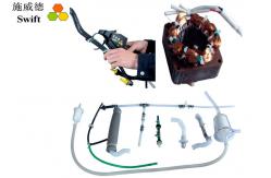 China Automatic Cable Tie Machine , Cable Bundling Machine Smart Temperature Control System supplier