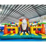 Amusement Park 1000D Inflatable Bounce House Double Stitching for sale