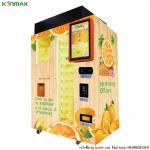 Auto Ozone Sterilazation Freshly Squeezed Orange Juice Vending Machine With Lcd Nfc for sale