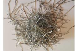 China 1250Mpa Endhooked Concrete Steel Fiber Clean Surface Resisting Crack supplier
