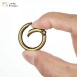 Buckle Round Spring O Rings , Trigger Metal Snap Hooks Clips
