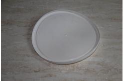 China Eco friendly brown food grade plastic PE lid with customized logo embossing supplier
