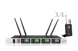 China One with four Wireless Meeting Room Microphone System Adopt CPU Control SR-6004 supplier