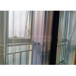 Silver Color Metal Coil Drapery 1.2mm Used As Office Window Curtains for sale