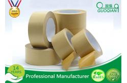 China Water Activated Reinforced Kraft Paper Gum Tape Printed Logo Kraft Packaging Tape supplier