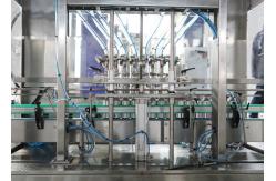 China Aluminum Bottle Linear 3 In 1 Filling Machine 4000ml Volume supplier