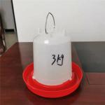Durable plastic chicken feeder and drinker for poultry farm equipment