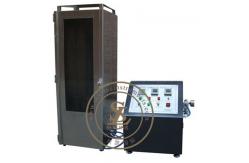 China ASTM D6413 Vertical Flammability Tester For Test Extend Propagation Flame supplier
