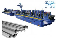 China Green Carbon Steel Drain Pipe Easy To Operate Square Pipe Mill supplier