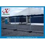 Flexible Green Temporary Fencing Panels / Temporary Security Fence Panels Durable for sale