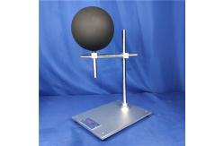 China Dull black painted wooden sphere - IEC60335-2-23 Diameter Of 200mm supplier