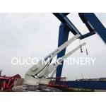 2T 5M Yacht Crane Telescoping Boom Crane Yacht Pedestal Jib for sale