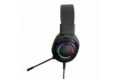 China LED Sound Surrounding Wired Gaming Headphone With USB 3.5mm supplier