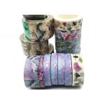 Decorative Gold Foil Printing Patterned Washi Tape