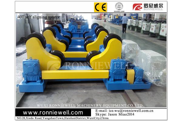 1000T Electric Pipe Roller For Welding Offershore Windmill Tank Rotator