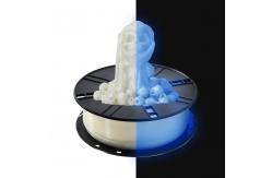 China Toughness Enhanced Glow Blue 3D Printer Filament Professional Grade PLA Plus supplier