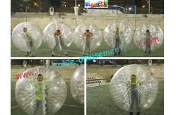 China Human Body Inflatable Zorb Ball Soccer With Bubble / Inflatable Loopy Ball supplier