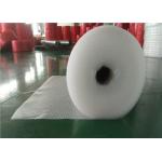 White Shockproof Bubble Packaging Rolls , Air Bubble Cushioning Wrap Rolls for sale