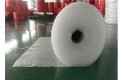 China White Shockproof Bubble Packaging Rolls , Air Bubble Cushioning Wrap Rolls supplier