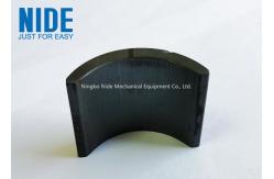 China Black Arc Ferrite Permanent Servo Motor Magnet For Water Pump supplier