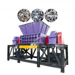 Aluminum Rim Sheet Metal Shredder TUV Twin Shaft Shredder Machine for sale