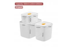 China 3L Plastic Lunch Containers Stackable Plastic Pack Lunch Box supplier