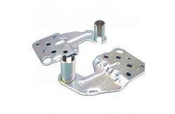 China Custom Sheet Metal Fabrication Parts Fridge Connectors Punched OEM Stamping Die supplier