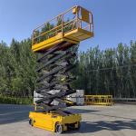 14m 16m 230kg Aerial Work Mobile Scissor Lift Tables Manlift Mobile Platform for sale