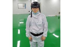 China Face Recognition 14μm Smart Temperature Measuring Helmet supplier