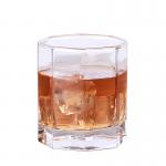 Premium Scotch Crystal Wine Glasses Rock Style For Cocktails 300ml Capacity for sale