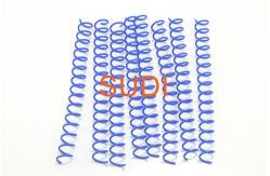 China Customized 6mm-50mm 4:1 Pitch Spiral Plastic Coil For Book Binding supplier