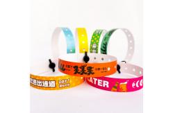 China Custom PVC Wristbands for Events Waterproof Vinyl Bracelets supplier