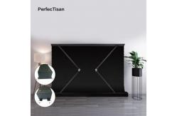 China Electric Floor Rising Alr Screen 120 Inch Long Throw Projector Screen supplier