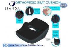 China Enhanced Memory Foam Cushion Relief For Orthopedic Coccyx , Back , Sciatica supplier