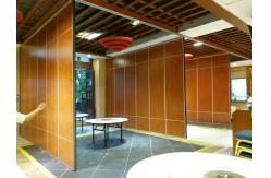 China Banquet Hall Operable Acoustic Room Dividers , Soundproof Movable Wall Partitions supplier