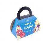 Waterproof Paperboard Fruit And Vegetable Packaging Boxes Containers For Takeaway for sale