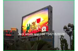 China Big P10 LED Advertising Displays LED Video Screen High Brightness 7500cd/m2 supplier
