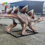 Water Proof Replica Fiberglass Animatronic Animatronic Stegosaurus Statue