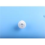 Small ON OFF Round Momentary Rocker Switch , White Micro Rocker Switch for sale