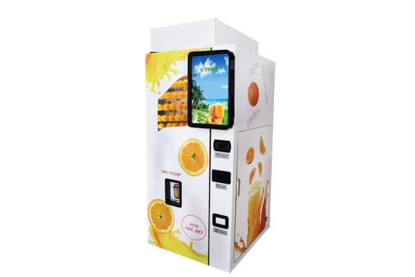 Industrial Fresh Squeezed Orange Juice Vending Machine With Ozone Sterilazation