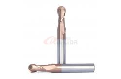 China 30 Helix Altin Coated End Mill Ball Nose 10mm Carbide End Mill supplier