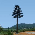 60m Galvanized Amouflaged Camouflage Cell Tower for sale