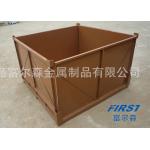 Foldable Galvanized 2.0mm Thickness 48KG Metal Pallet Cages for sale
