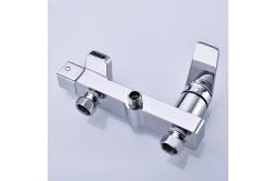 China Thermostatic Single Handle Round Shower Set Brass Body Chrome Finished supplier