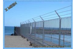 China PVC-Coated Chain Link Fence in 1.8mm to 4.5mm Diameter supplier