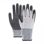 13 Gauge Latex Coated Work Gloves Anti Cut Anti Slip Blue Latex Coated Gloves for sale