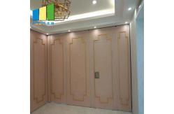 China Gypsum Sliding Folding Door Acoustic Movable Partition Wall Board For Hotel supplier